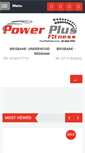 Mobile Screenshot of powerplusfitness.com.au